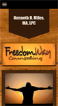 Mobile Screenshot of freedomwaycounseling.com